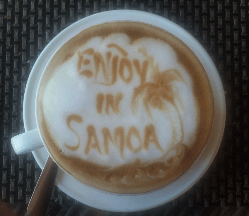 Holiday in Samoa